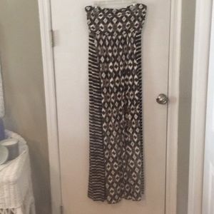 Soma maxi bandeau built in bra dress